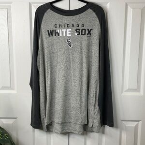 Majestic- Men’s Chicago White Sox Grey Baseball T-Shirt Size 2XL